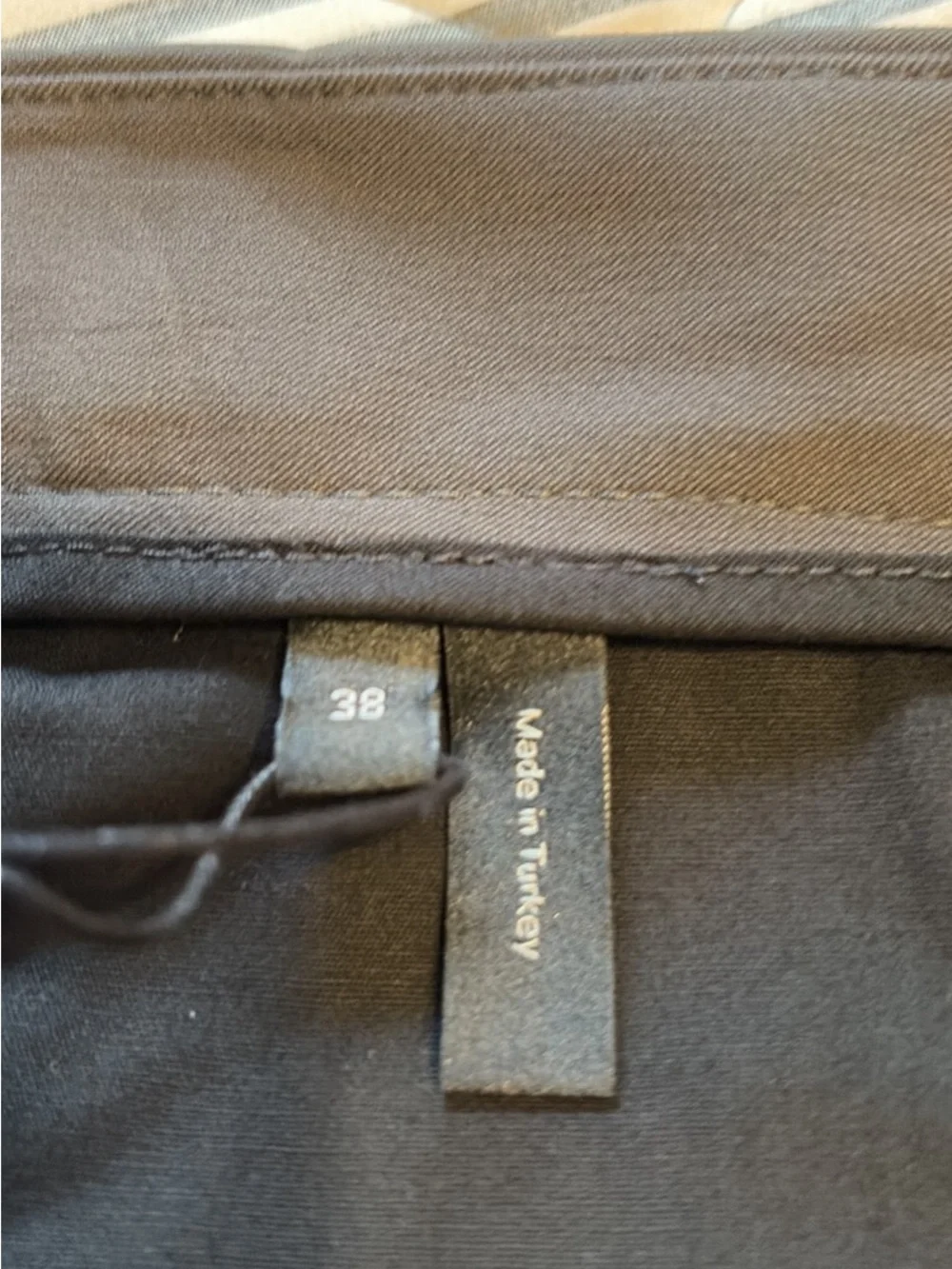 Theory Men's Gray Pants Theory Branded